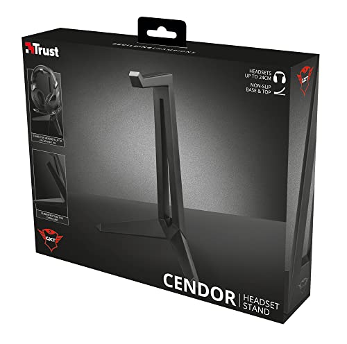 Trust Gaming GXT 260 Cendor – Kopfhörer Ständer, Headset Halterung, Schwarz