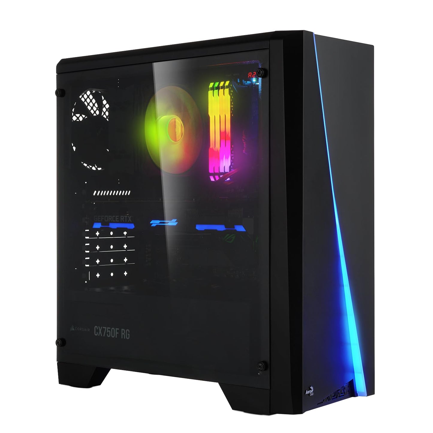 Gaming PC Ryzen 7 5700X, RTX 5050 8GB, 32GB DDR4, 1TB SSD, Win11 Pro