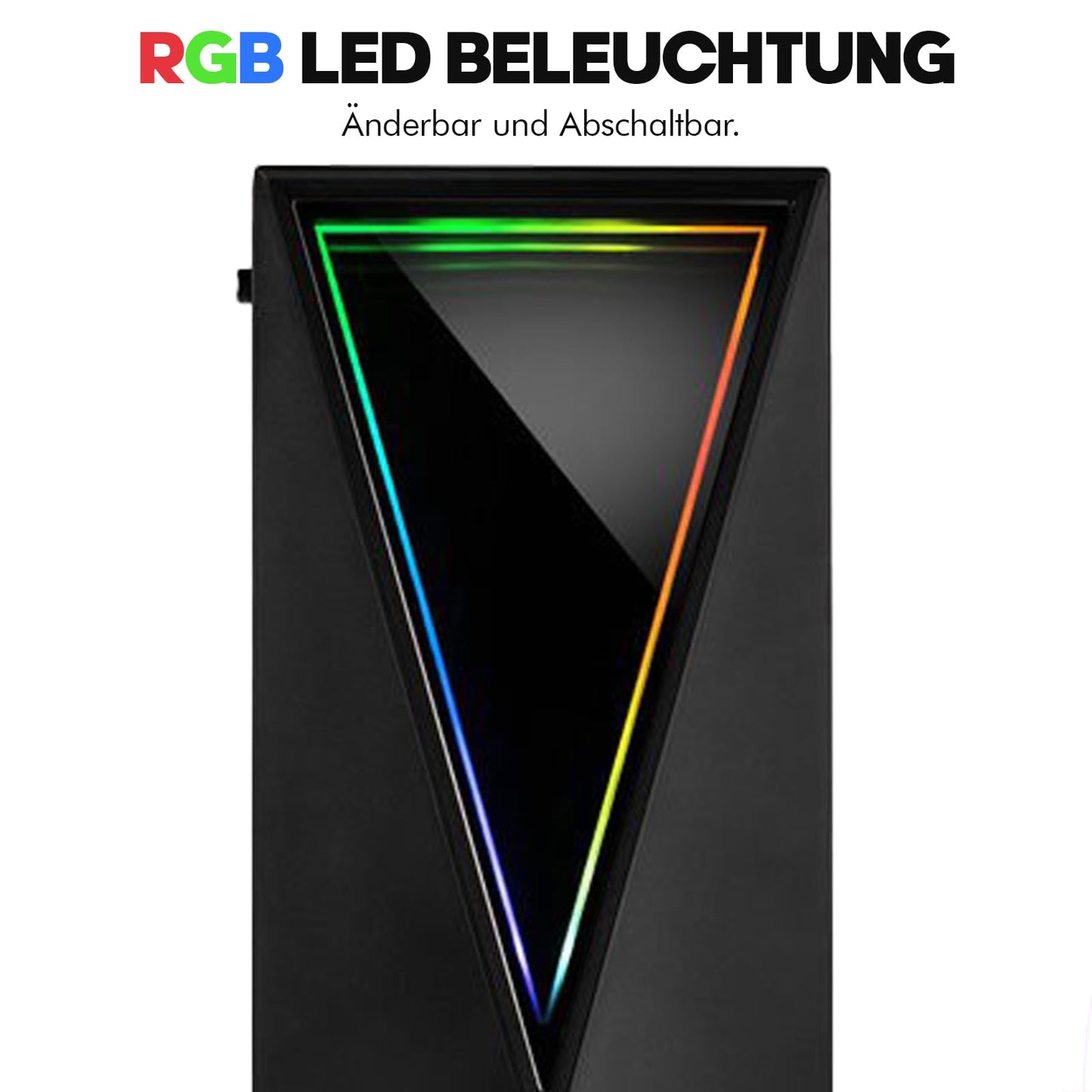 dcl24 Gaming PC Set i5-12400, RTX 3050 6GB, 16GB RAM, 500GB SSD, 24" Monitor