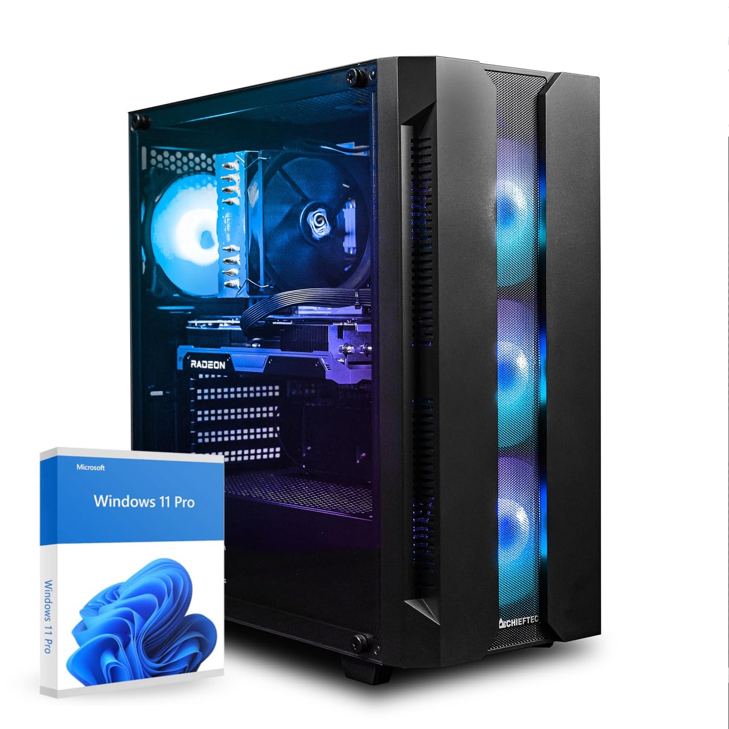 dcl24 Gaming PC Ryzen 7 7700X – RX 9070 16GB, 32GB DDR5, 1TB SSD, Win11 Pro