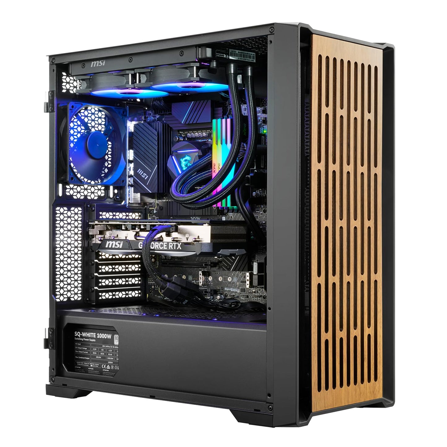 Gaming PC Ryzen 7 5700X – RTX 5070 12GB, 32GB DDR4 RGB, 1TB M.2 SSD, Win11 Pro