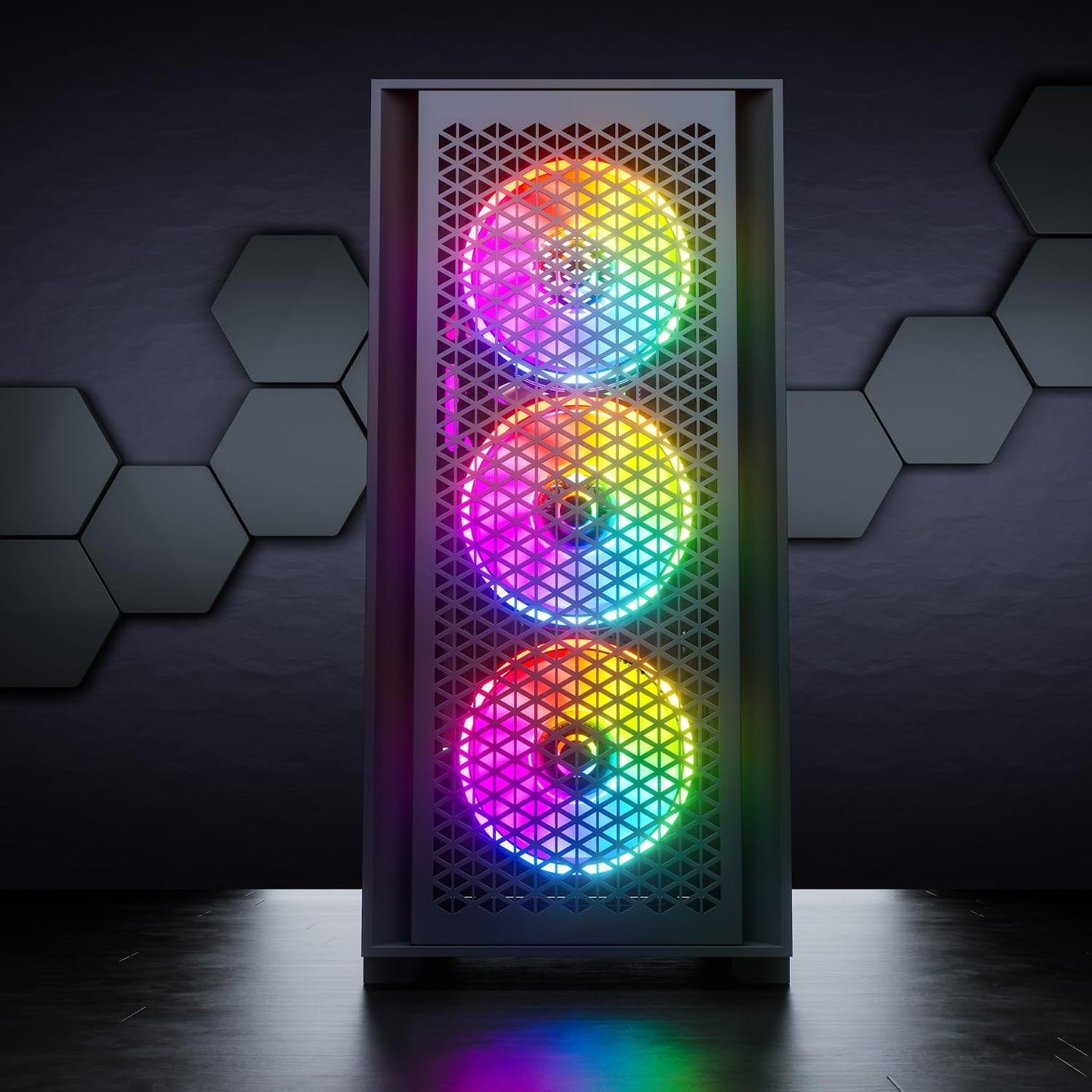 GameMachines Flow Gaming PC – Ryzen 7 5700X, RTX 5060, 32GB DDR4, 1TB SSD, Win11