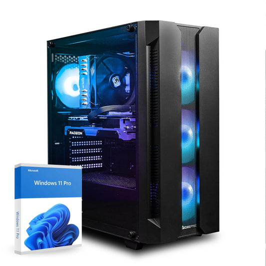 dcl24 Gaming PC Ryzen 7 7700X – RX 9070 16GB, 32GB DDR5, 1TB SSD, Win11 Pro