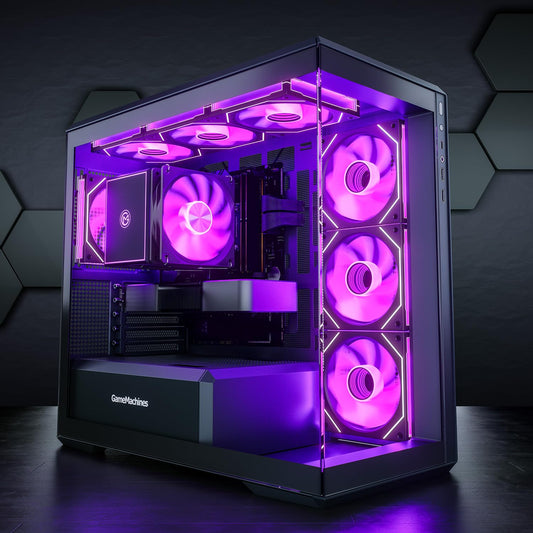 GameMachines Fury Gaming PC – Ryzen 7 5700X, RTX 5070, 32GB DDR4, 1TB SSD, Win11